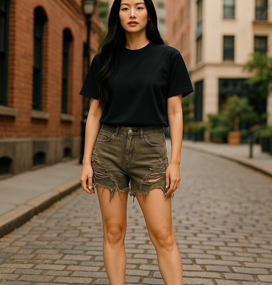 AMERICAN EAGLE SHORT JEAN - Picture 7 of 10